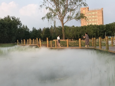 主题公园人造雾